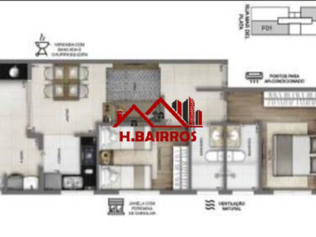 Apartamento para Venda em São José dos Campos - 3
